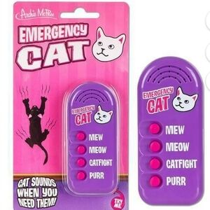 Emergency Cat Electronic Noisemaker Cat Toy